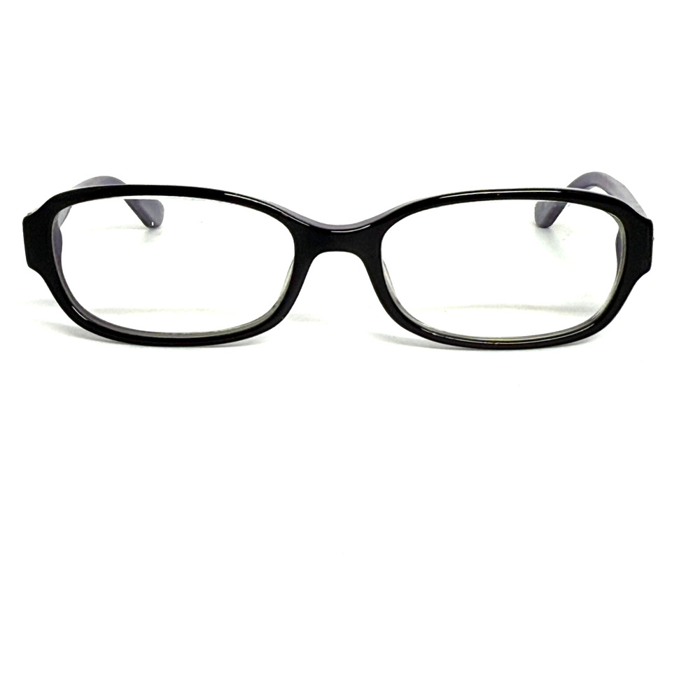 RAMPAGEβ Eyeglasses R185 BLK Black Purple Italy Rectangular Women's H17938